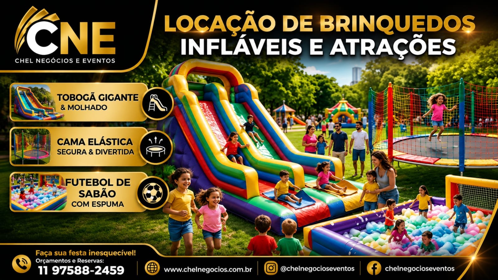 Chel negócios e eventos